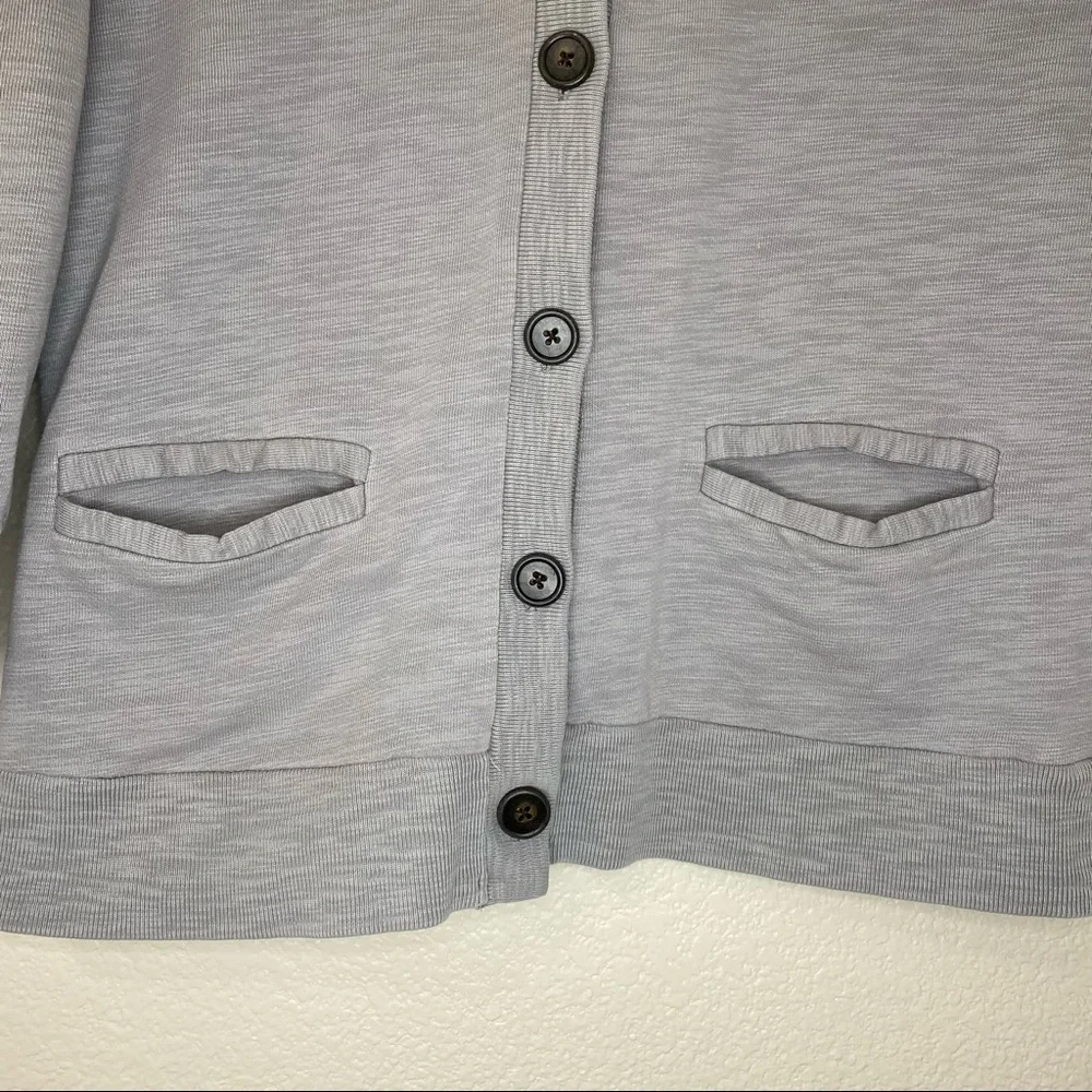 J.Crew Size Medium Women’s Rumpled French Terry Cardigan - Picture 7 of 13
